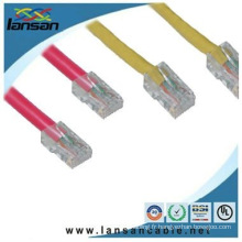 Haut débit cat5e UTP 4P 26AWG Patch Cord haute vitesse et qualité